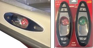 Burun Feneri CR-NI  12V  Gömme Takım  316 Kalite