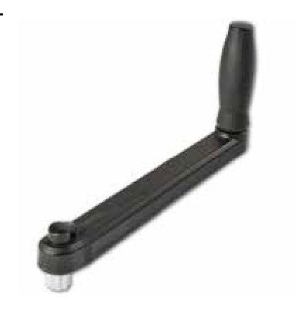 VİNÇ KOLU BATMAZ SİYAH KİLİTLİ 20 CM