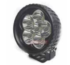 Yuvarlak Aydınlatma 6 LED’li  10-30V 18W  Ø 90mm
