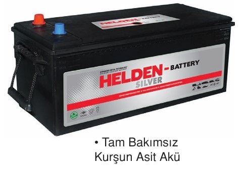 Helden Marin Akü   150 Amp   E: 223 B: 513 Y: 223 mm 38 Kg