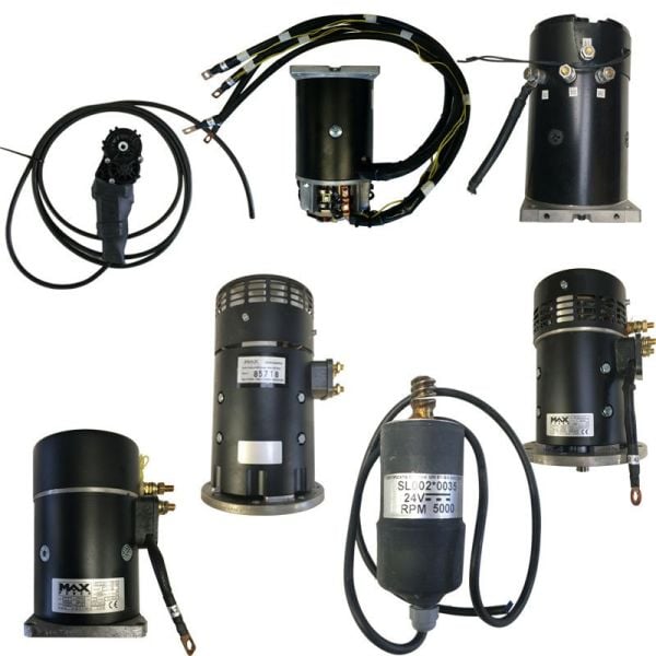 Max Power Electric Motor 4,4KW 12V for CT60