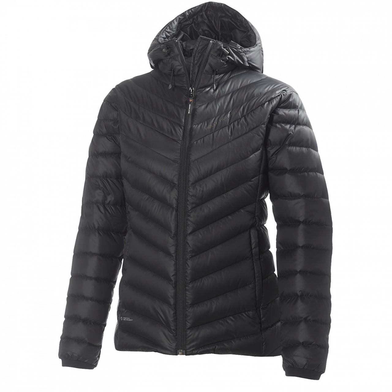 W VERGLASH HOODED DOWN INSULATOR BAYAN CEKET,Siyah S