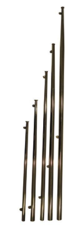 BAYRAK DİREĞİ KONİK ÇAP:18 MM 50 CM KROM