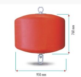 Silindir Şamandıra 600lt  Ağırlk:60kg Çap:95 Boy:76cm