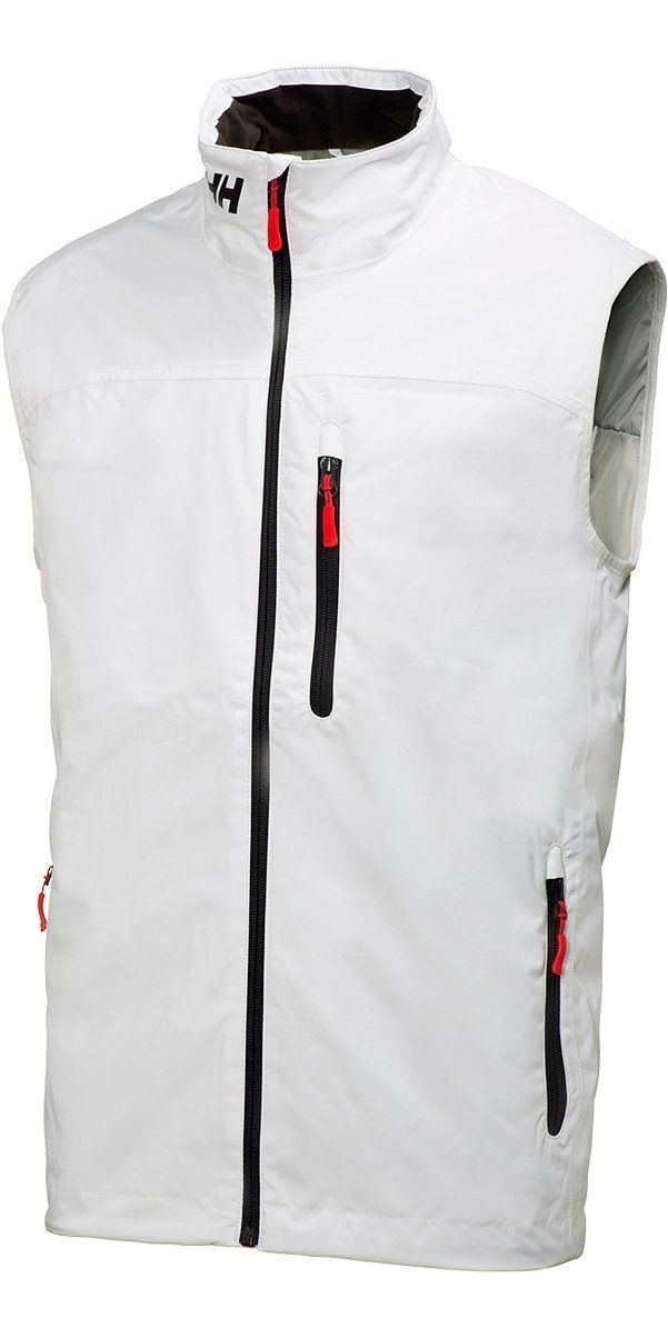 HH CREW MIDLAYER VEST ERKEK YELEK White