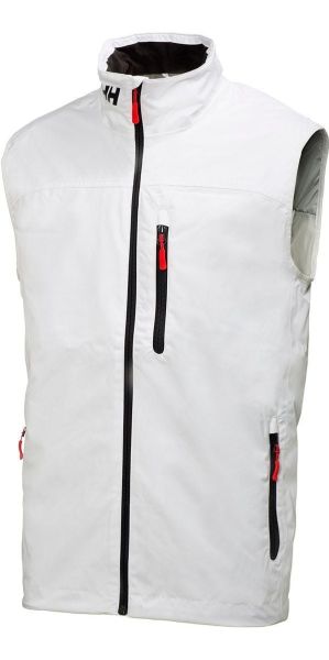 HH CREW MIDLAYER VEST ERKEK YELEK White