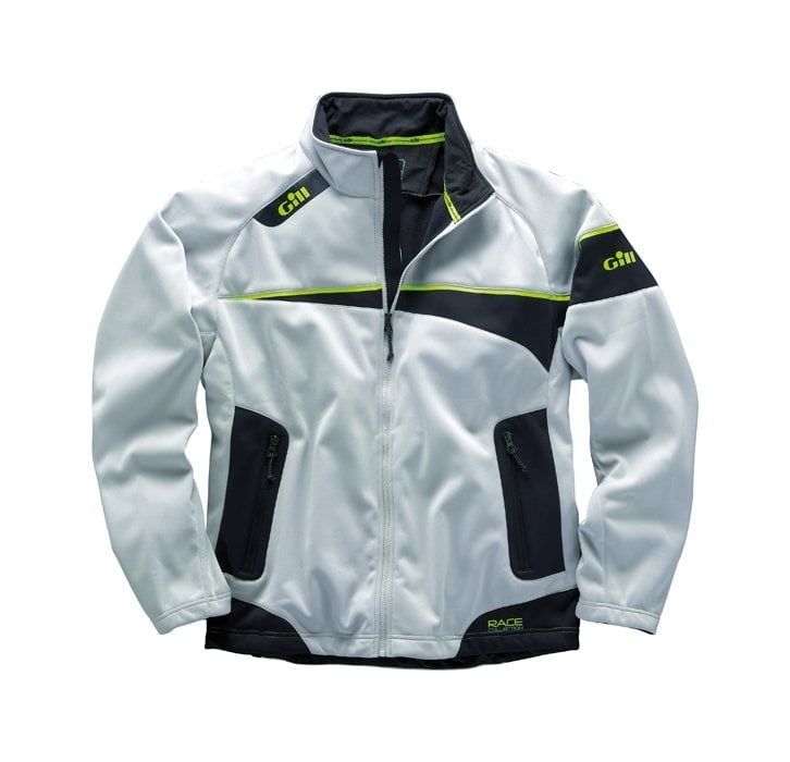 RACE SOFTSHELL CEKET Silver/Graphite M