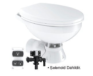 Seaflo Elektrikli Sessiz Tuvalet Büyük Taşl 12 V