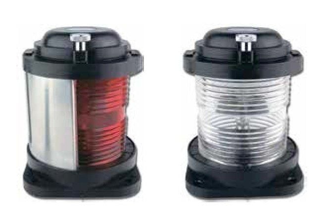 SL 50 SANCAK FENERİ SİYAH TEKLİ 112,5 DERECE 12/24 V