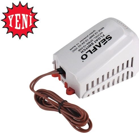 Seaflo Sintine Otomatigi Kapaklı  25 Amp 12/24 Volt,  2000-3500 GPH Pompalarda Çalışır