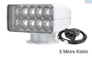 Seaflo Kumandalı Projektör Beyaz 10-30 V 168x194 mm