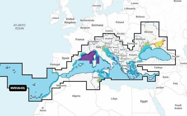 GPS HARİTASI AKDENİZ 016R