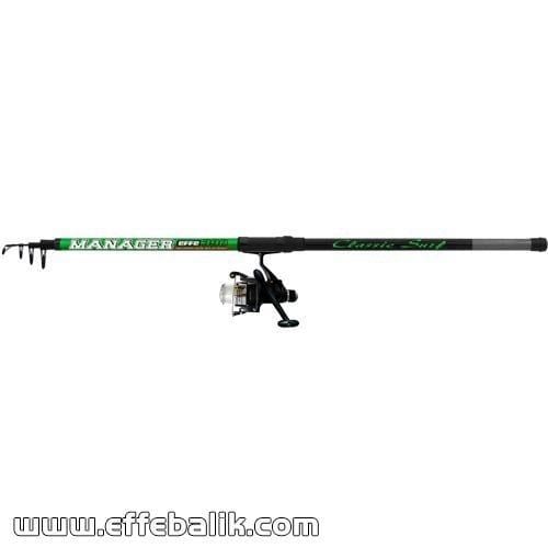 Manager Yeşil Surf Kamış Seti 3.90