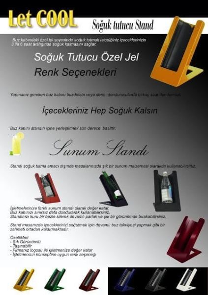 SOĞUK TUTUCU STAND Siyah