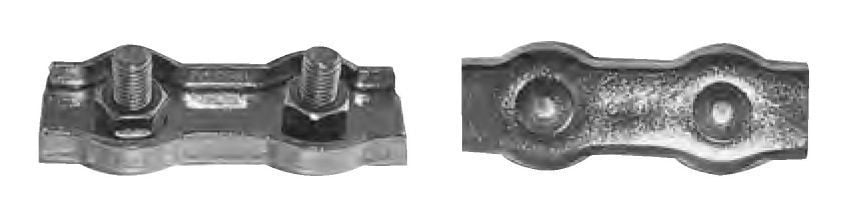 Çiftli Saç Klemens Krom 6 mm