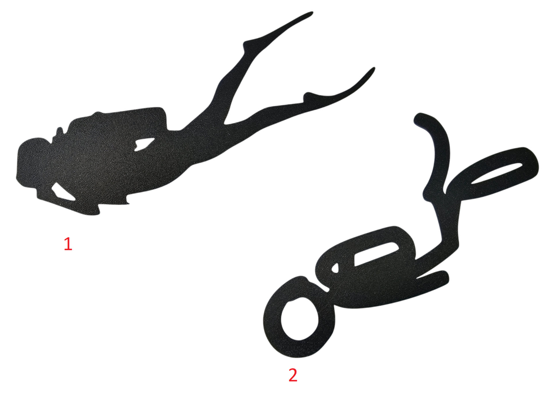 Scuba Dalgıç Figürlü  Yapışkanlı Duvar Süsü