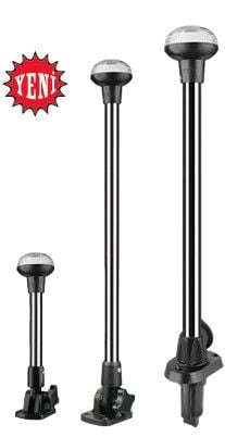 Seaflo Bayrak Diregi  Krom 63 cm 12 V Led