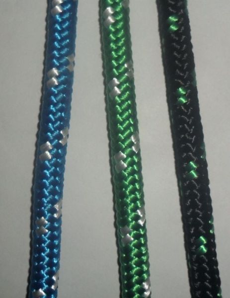 HALAT 8mm  YEŞİL-MAVİ-SİYAH (Metre) Mavi