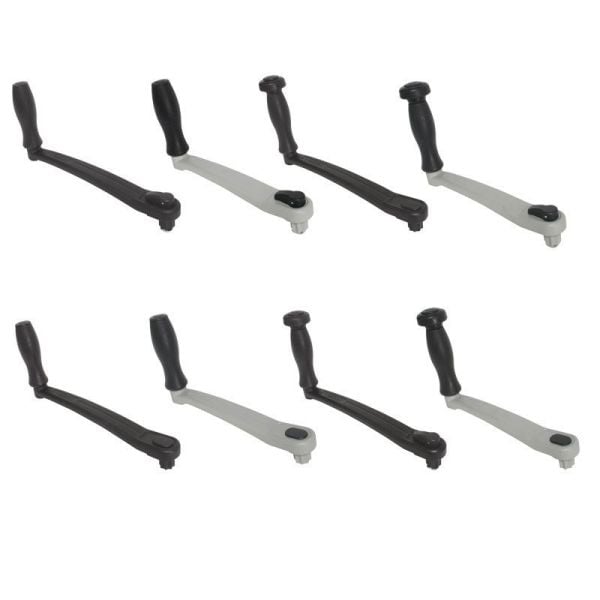 Alüminyum Vinç Kolu- Kilitli - 25Cm