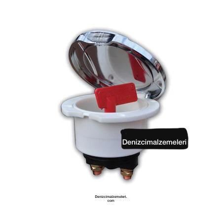 DEVRE KESİCİ YUVALI BEYAZ KAPAK