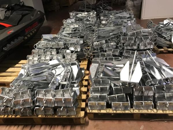 Danfort Çapa Galvanizli 5 KG