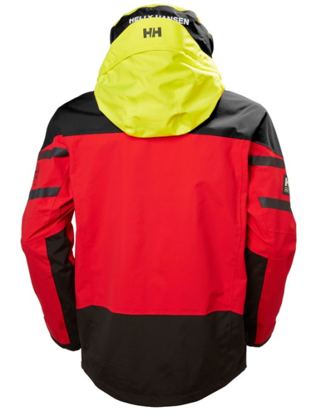 HH SKAGEN OFFSHORE JACKET ALERT RED