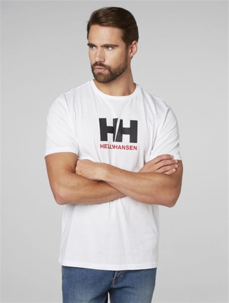 HH LOGO ERKEK TİŞÖRT White XXL