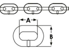 06 mm Krom Zincir 316