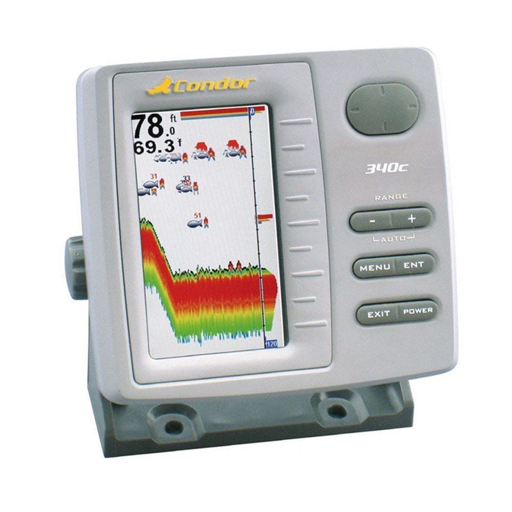 Condor 340 C Renkli Ekran Balık Bulucu Türkçe Menü
