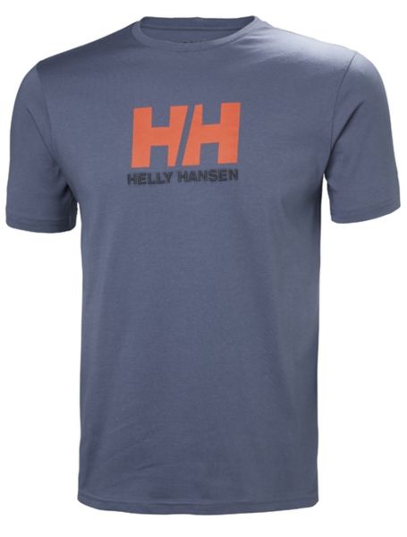 HH LOGO ERKEK TİŞÖRT Vintage Indigo M
