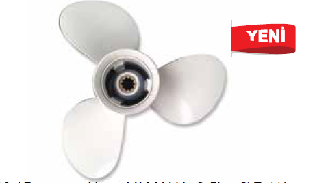 PERVANE ALÜMİNYUM 2,5 HP ÇAP:7-1/14