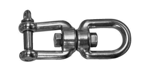 Fırdöndü Kilitli Paslanmaz 12 mm Krom