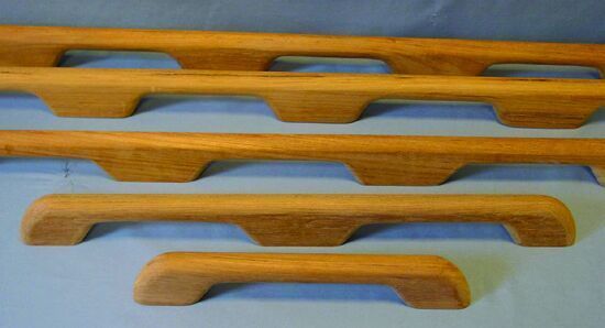 Ahşap Tutamak,Uzunluk:330 MM,Yükseklik:60 MM