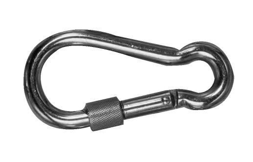 Lüks Karabina Emniyetli Krom 12 mm
