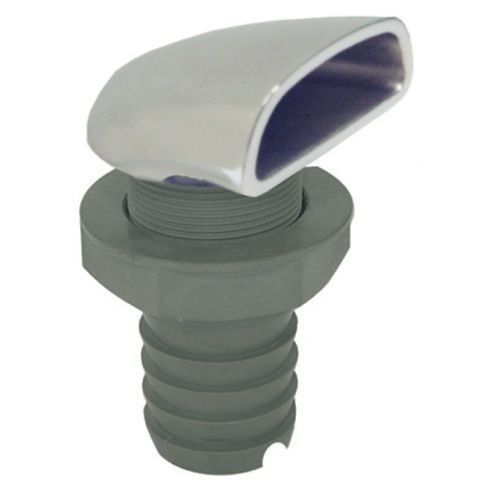 Krom Flanşlı Su Tahliyesi