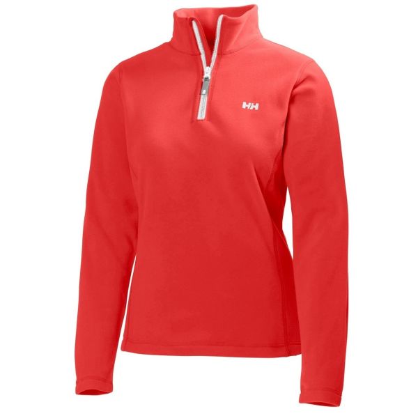 JUNIOR RIDER 1/2 ZIP POLAR,NEON CORAL 4