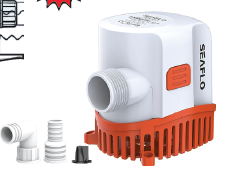 Seaflo Otomatik Sintine Pompas› 2000 gph. 24 V 4.5 A