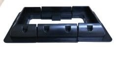 ELECTROZİRVE PANEL MONTAJ SETİ SİYAH 2 KÖŞE + 4 YAN