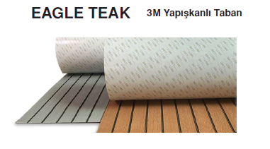 Eagle Eva Köpük Teak 3 Armuzlu Dolgulu Taba