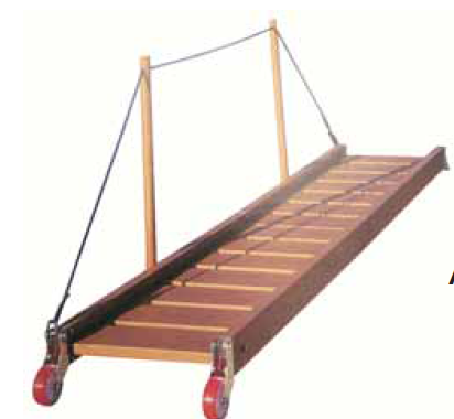 ALÜMİNYUM AHŞAP PASARELLA KATLANIR 35X250 CM