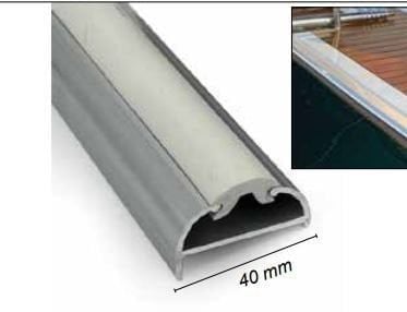 KÜPEŞTE FİTİLİ ALÜMİNYUM 40 MM  (3 MT.)