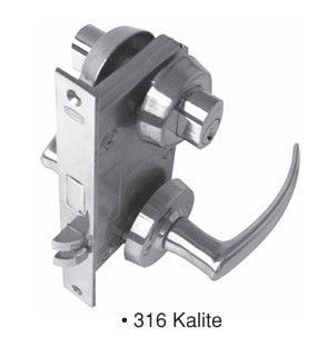 Kapı Kolu Önden - Arkadan Anahtar Kilitli