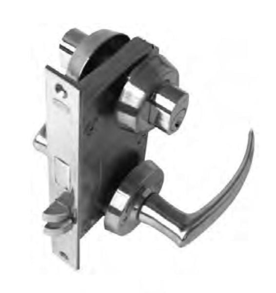 Kapı Kolu Önden - Arkadan Anahtar Kilitli