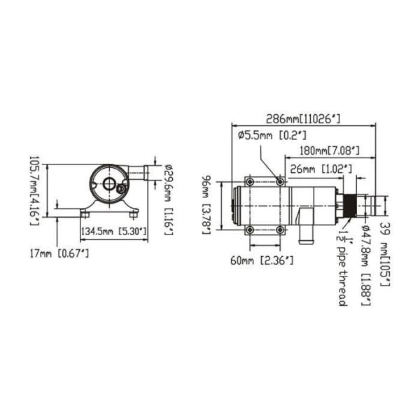 MACARATÖR POMPASI  12 V